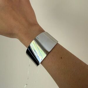 Calvin Klein Silver Wearable Bracelet